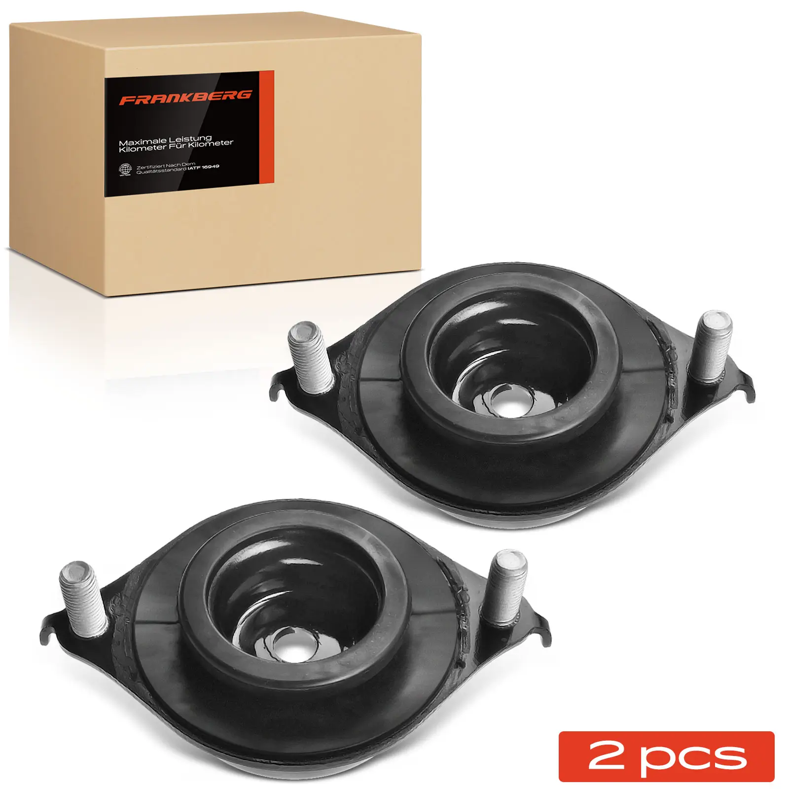 Federbeinstützlager Hinterachse beidseitig Frankberg 5481FB0064593