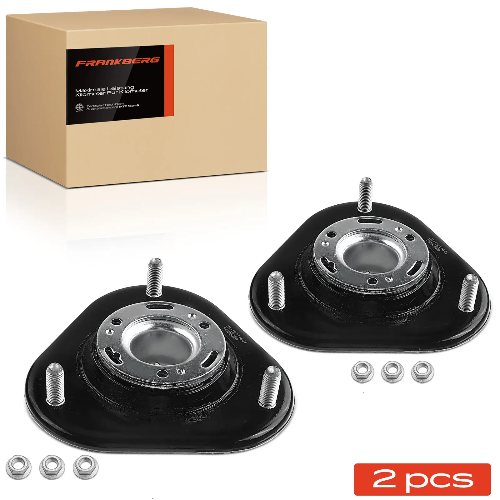 Federbeinstützlager Vorderachse beidseitig Frankberg 5481FB0064599