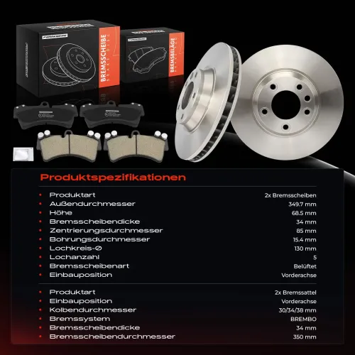 Bremsensatz, Scheibenbremse Frankberg 5481FB0064747 Bild Bremsensatz, Scheibenbremse Frankberg 5481FB0064747