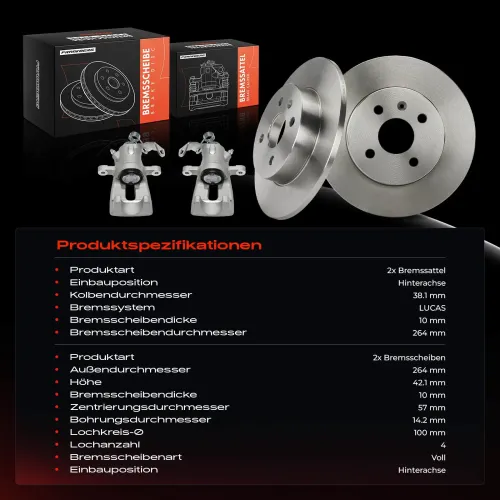 Bremssattel Frankberg 5481FB0064824 Bild Bremssattel Frankberg 5481FB0064824