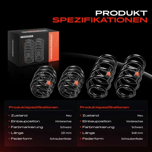 Fahrwerksfeder vorne und hinten Frankberg 5481FB0065473 Bild Fahrwerksfeder vorne und hinten Frankberg 5481FB0065473