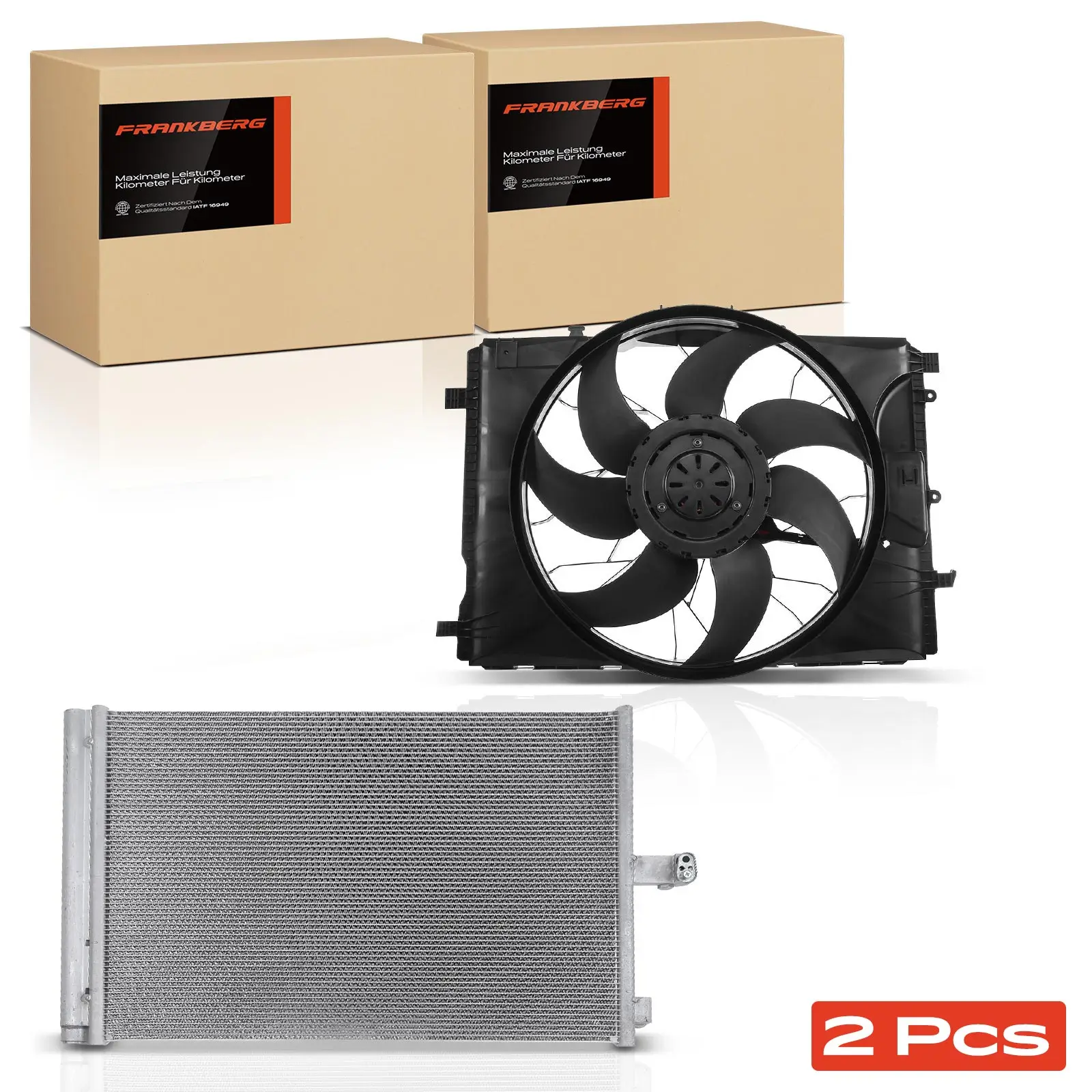 Kondensator, Klimaanlage Frankberg 5481FB0065565