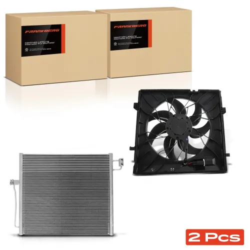 Kondensator, Klimaanlage Frankberg 5481FB0065566 Bild Kondensator, Klimaanlage Frankberg 5481FB0065566