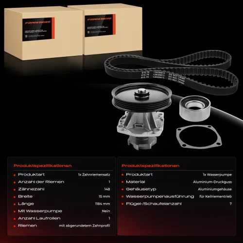 Zahnriemensatz Frankberg 5481FB0065603 Bild Zahnriemensatz Frankberg 5481FB0065603