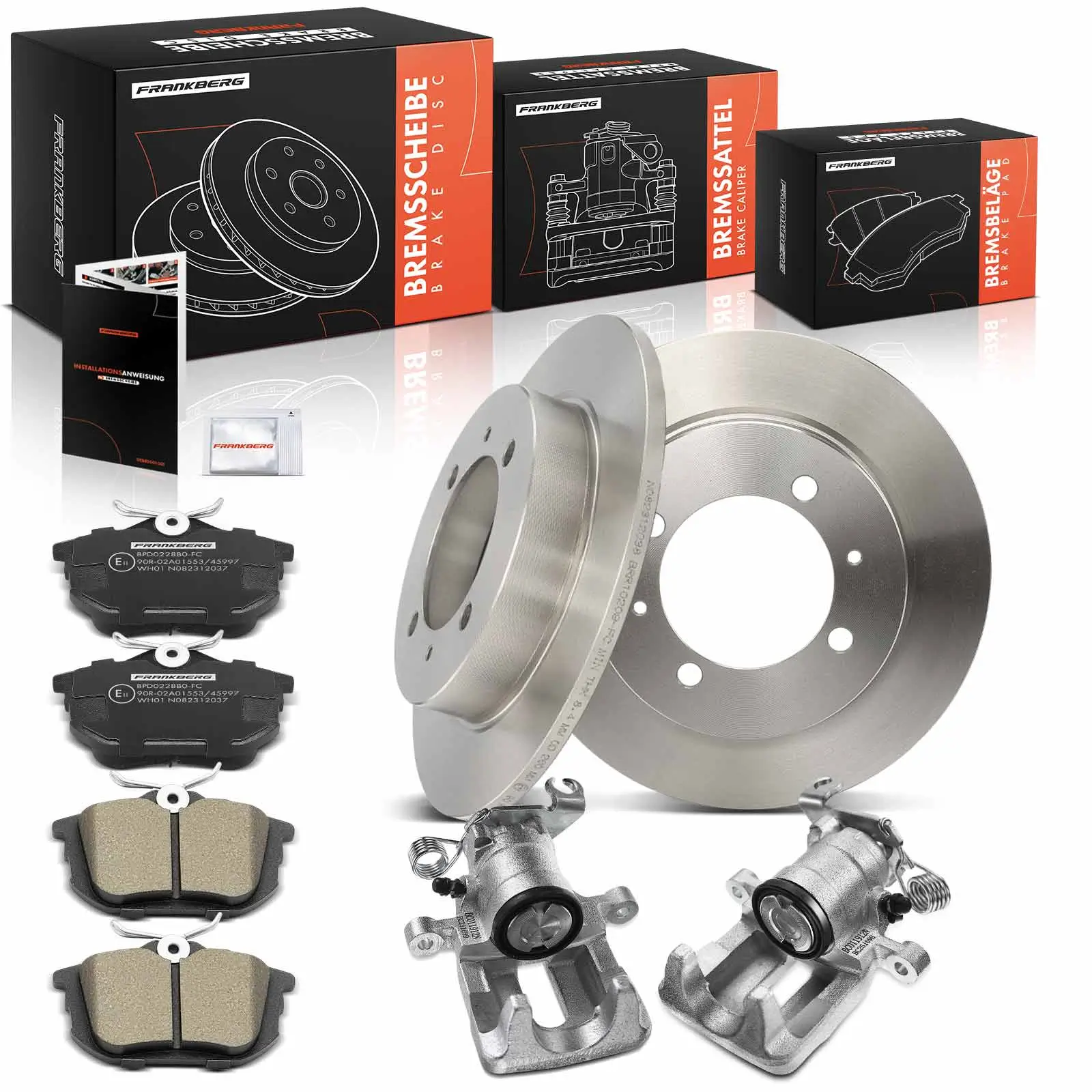 Bremsensatz, Scheibenbremse Frankberg 5481FB0065639