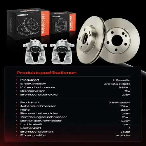 Bremssattel Frankberg 5481FB0065722 Bild Bremssattel Frankberg 5481FB0065722