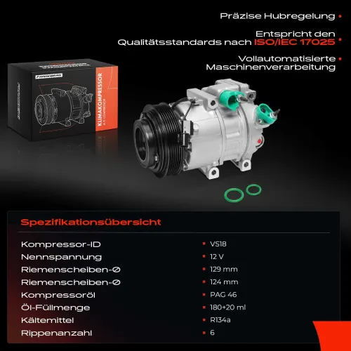 Kompressor, Klimaanlage Frankberg 5481FB0065759 Bild Kompressor, Klimaanlage Frankberg 5481FB0065759