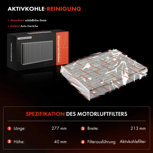 Filter, Innenraumluft Frankberg 5481FB0065898 Bild Filter, Innenraumluft Frankberg 5481FB0065898