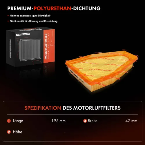 Luftfilter Frankberg 5481FB0065908 Bild Luftfilter Frankberg 5481FB0065908