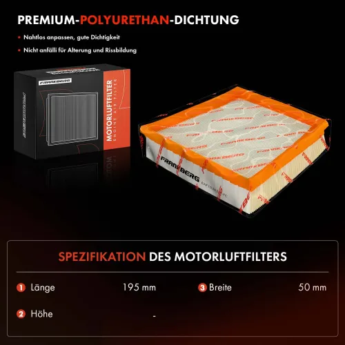 Luftfilter Frankberg 5481FB0065911 Bild Luftfilter Frankberg 5481FB0065911