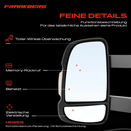 Außenspiegel Außenspiegel links Frankberg 5481FB0065939 Bild Außenspiegel Außenspiegel links Frankberg 5481FB0065939