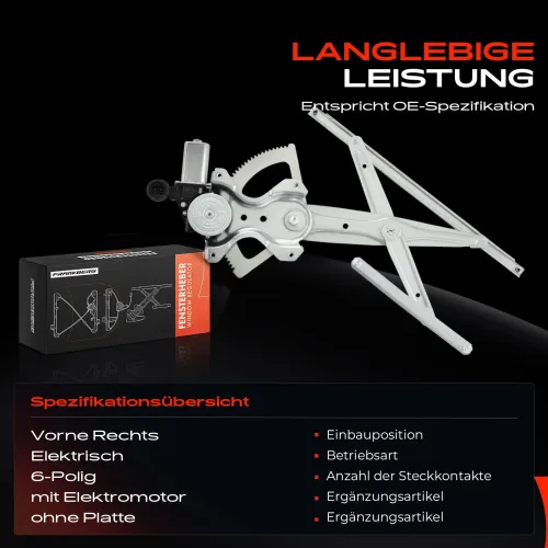 Fensterheber vorne rechts Frankberg 5481FB0065970 Bild Fensterheber vorne rechts Frankberg 5481FB0065970