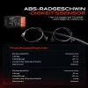 Sensor, Raddrehzahl Hinterachse beidseitig Frankberg 5481FB0066022 Bild Sensor, Raddrehzahl Hinterachse beidseitig Frankberg 5481FB0066022