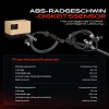 Sensor, Raddrehzahl Vorderachse beidseitig Frankberg 5481FB0066219 Bild Sensor, Raddrehzahl Vorderachse beidseitig Frankberg 5481FB0066219