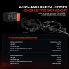 Sensor, Raddrehzahl Vorderachse beidseitig Frankberg 5481FB0066231 Bild Sensor, Raddrehzahl Vorderachse beidseitig Frankberg 5481FB0066231