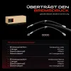 Bremsschlauch Vorderachse beidseitig Frankberg 5481FB0066993 Bild Bremsschlauch Vorderachse beidseitig Frankberg 5481FB0066993