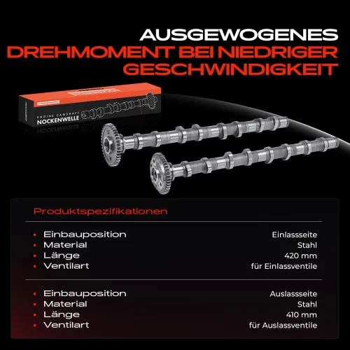 Nockenwelle Einlassseite Frankberg 5481FB0067276 Bild Nockenwelle Einlassseite Frankberg 5481FB0067276