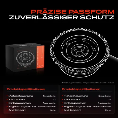 Nockenwellenversteller Auslassseite Frankberg 5481FB0067302 Bild Nockenwellenversteller Auslassseite Frankberg 5481FB0067302