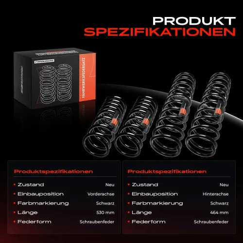 Fahrwerksfeder vorne und hinten Frankberg 5481FB0067311 Bild Fahrwerksfeder vorne und hinten Frankberg 5481FB0067311