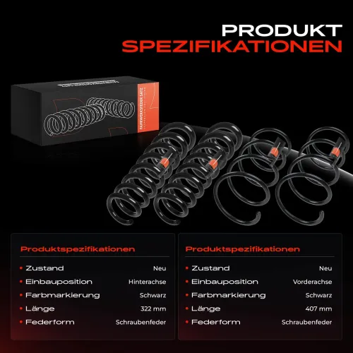 Fahrwerksfeder vorne und hinten Frankberg 5481FB0067399 Bild Fahrwerksfeder vorne und hinten Frankberg 5481FB0067399