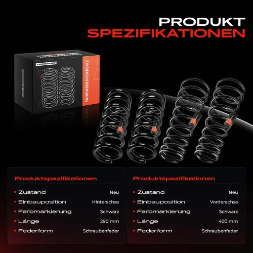 Fahrwerksfeder vorne und hinten Frankberg 5481FB0067779 Bild Fahrwerksfeder vorne und hinten Frankberg 5481FB0067779