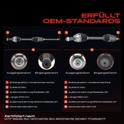 Antriebswelle Vorderachse beidseitig Frankberg 5481FB0067856 Bild Antriebswelle Vorderachse beidseitig Frankberg 5481FB0067856