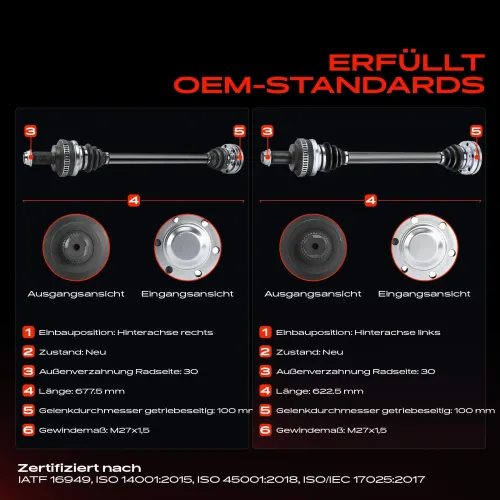 Antriebswelle Hinterachse beidseitig Frankberg 5481FB0067888 Bild Antriebswelle Hinterachse beidseitig Frankberg 5481FB0067888