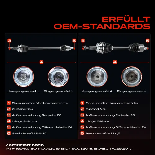 Antriebswelle Vorderachse beidseitig Frankberg 5481FB0067986 Bild Antriebswelle Vorderachse beidseitig Frankberg 5481FB0067986