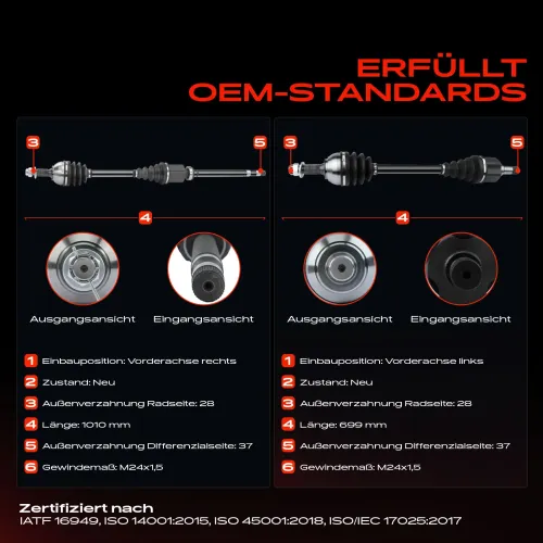 Antriebswelle Vorderachse beidseitig Frankberg 5481FB0067987 Bild Antriebswelle Vorderachse beidseitig Frankberg 5481FB0067987