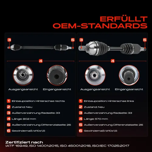 Antriebswelle Hinterachse beidseitig Frankberg 5481FB0068075 Bild Antriebswelle Hinterachse beidseitig Frankberg 5481FB0068075