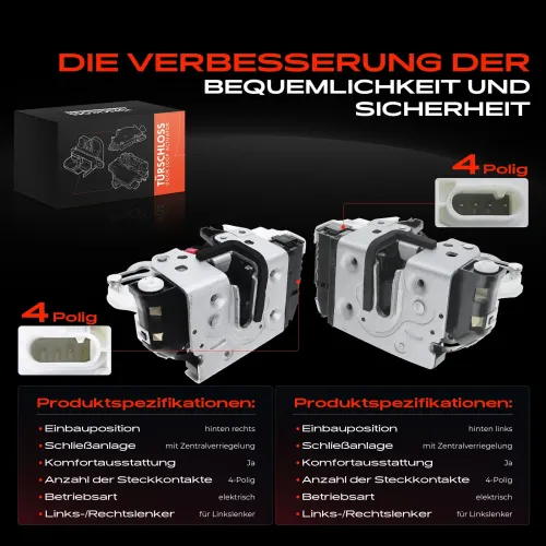 Türschloss hinten Frankberg 5481FB0068335 Bild Türschloss hinten Frankberg 5481FB0068335