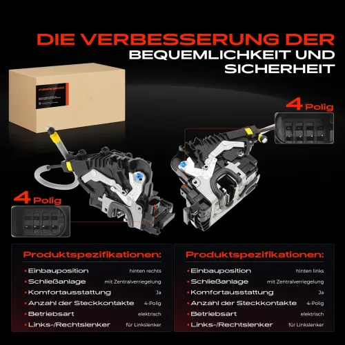 Türschloss hinten Frankberg 5481FB0068346 Bild Türschloss hinten Frankberg 5481FB0068346