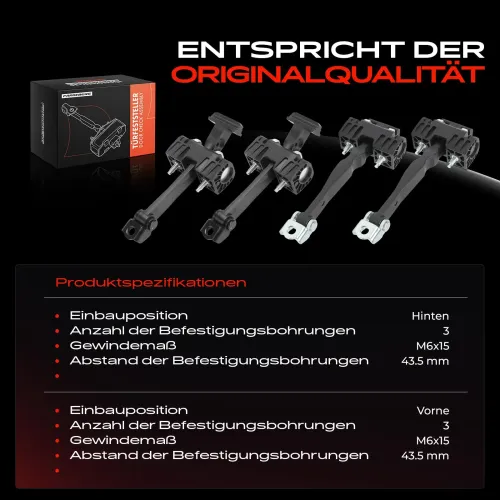 Türfeststeller vorne und hinten Frankberg 5481FB0068480 Bild Türfeststeller vorne und hinten Frankberg 5481FB0068480