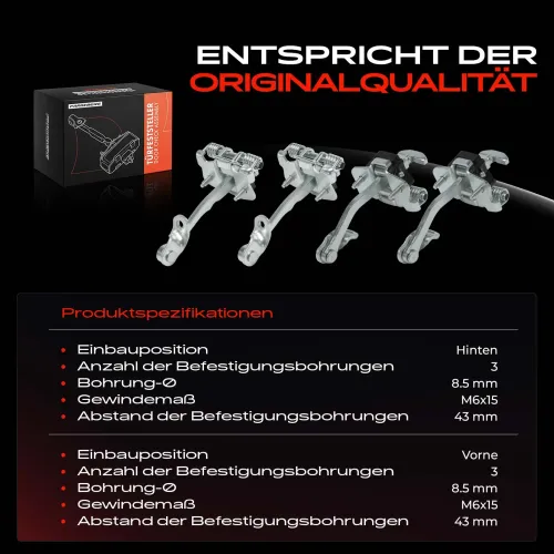 Türfeststeller vorne und hinten Frankberg 5481FB0068506 Bild Türfeststeller vorne und hinten Frankberg 5481FB0068506