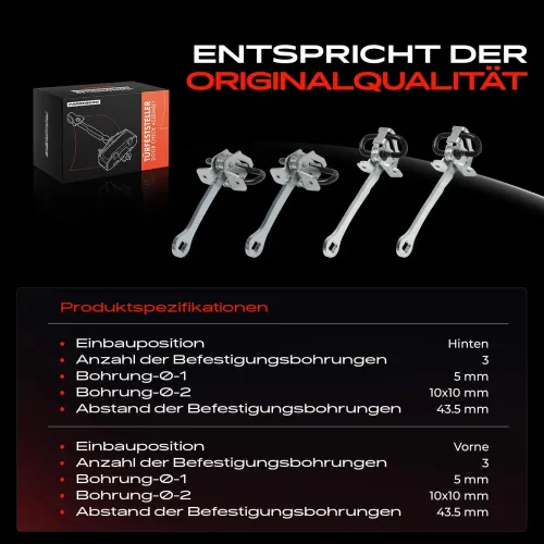 Türfeststeller vorne und hinten Frankberg 5481FB0068513 Bild Türfeststeller vorne und hinten Frankberg 5481FB0068513