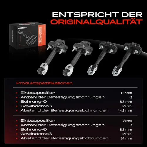 Türfeststeller vorne und hinten Frankberg 5481FB0068522 Bild Türfeststeller vorne und hinten Frankberg 5481FB0068522
