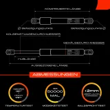 Bremsschlauch Vorderachse links Frankberg 5481FB0004909