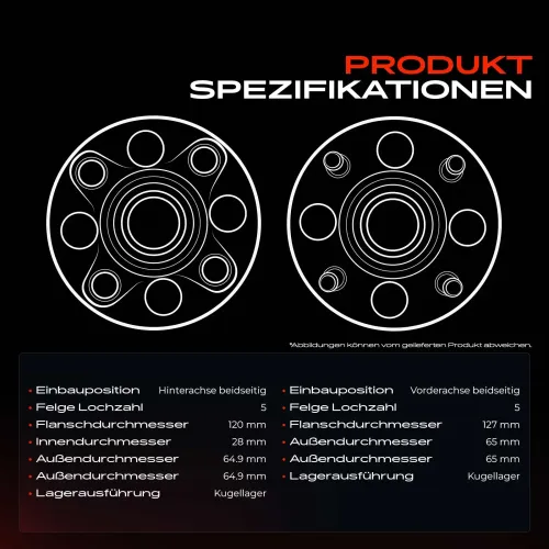 Radlagersatz Frankberg 5481FB0068650 Bild Radlagersatz Frankberg 5481FB0068650