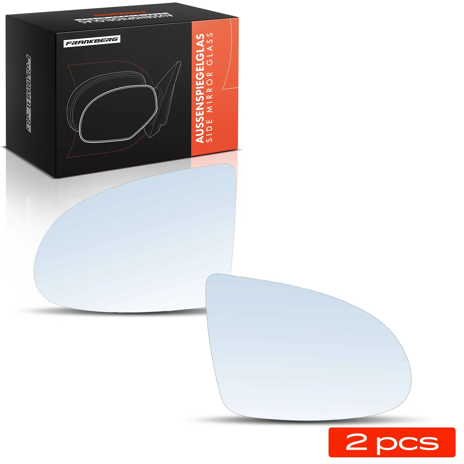 Spiegelglas, Außenspiegel Vorderachse Frankberg 5481FB0068948