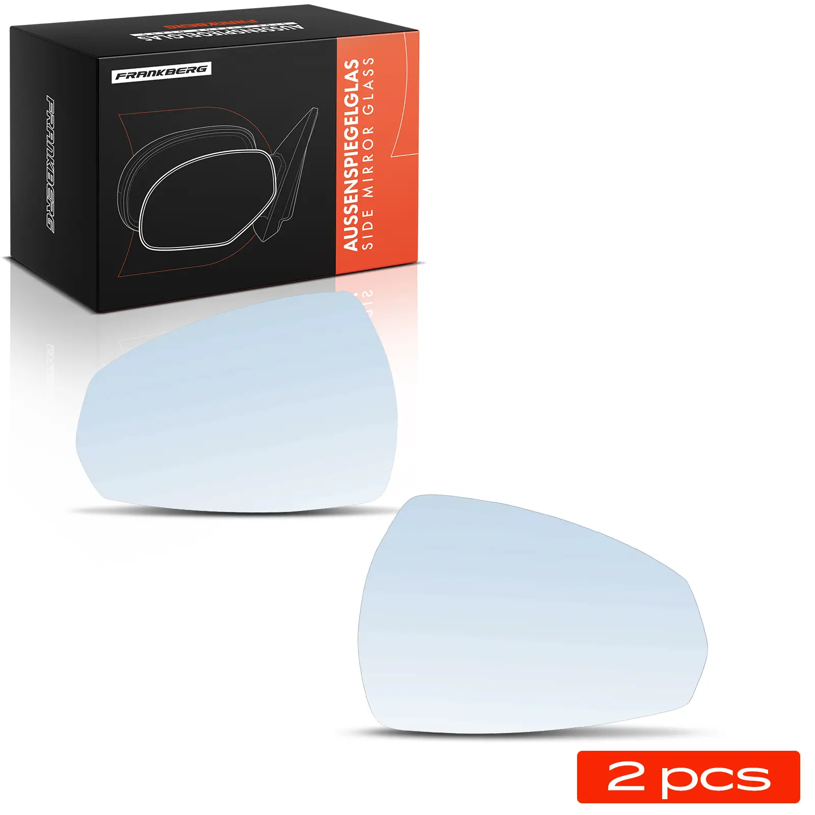 Spiegelglas, Außenspiegel Vorderachse Frankberg 5481FB0068952