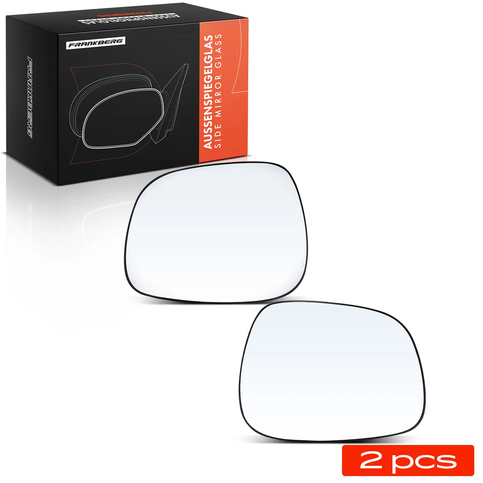 Spiegelglas, Außenspiegel Vorderachse Frankberg 5481FB0068970