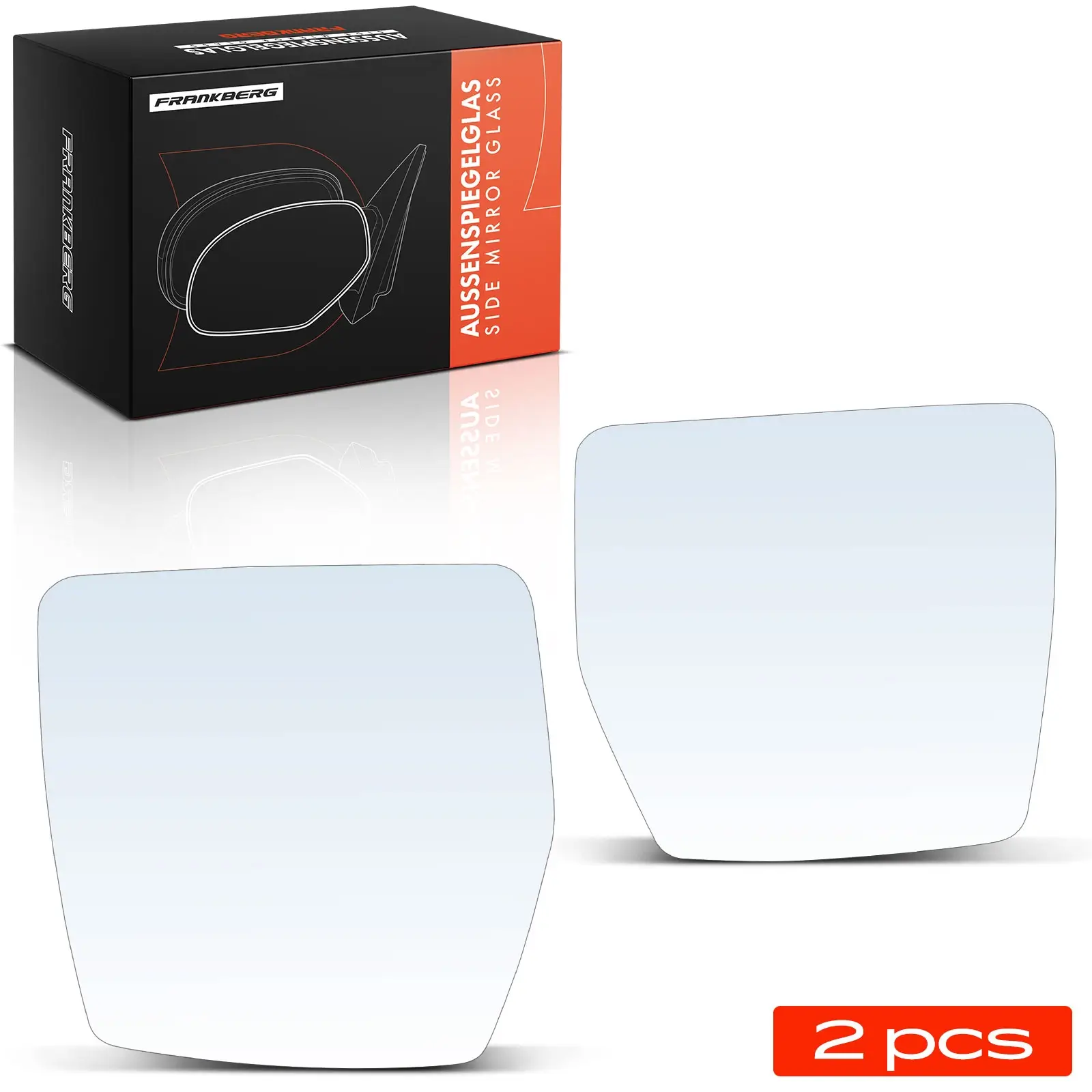 Spiegelglas, Außenspiegel Vorderachse Frankberg 5481FB0068978