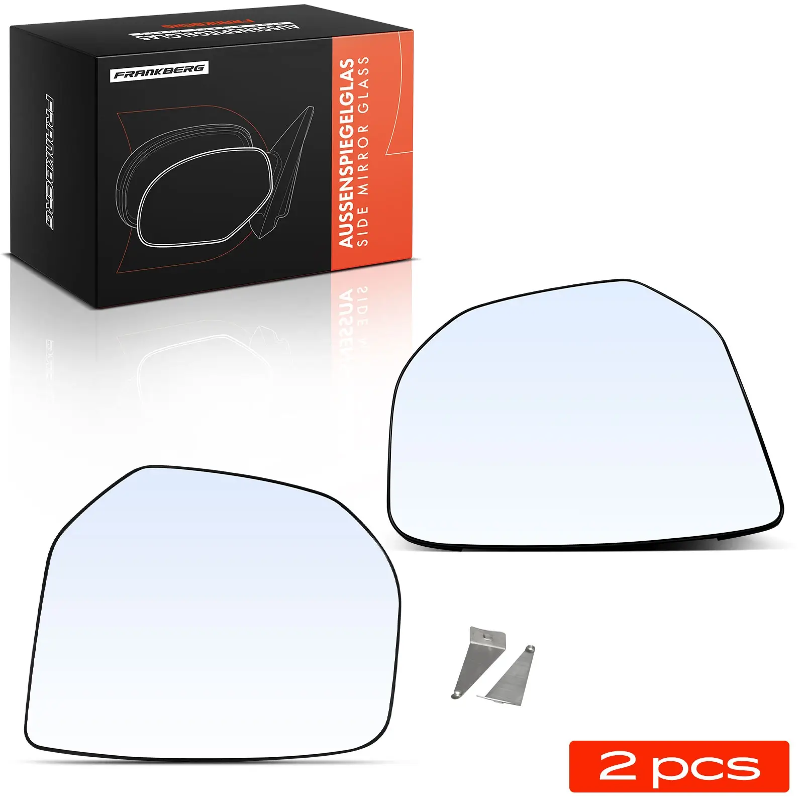 Spiegelglas, Außenspiegel Vorderachse Frankberg 5481FB0068988