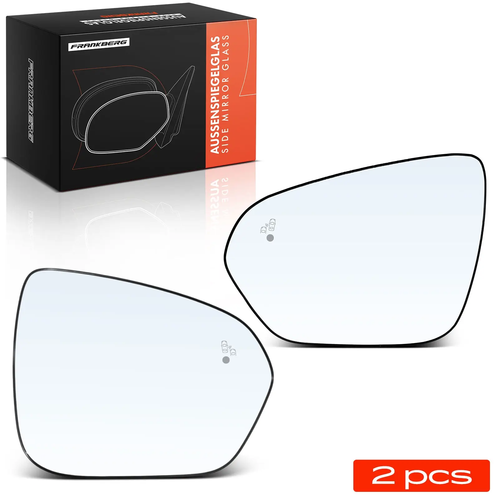 Spiegelglas, Außenspiegel Vorderachse Frankberg 5481FB0069000