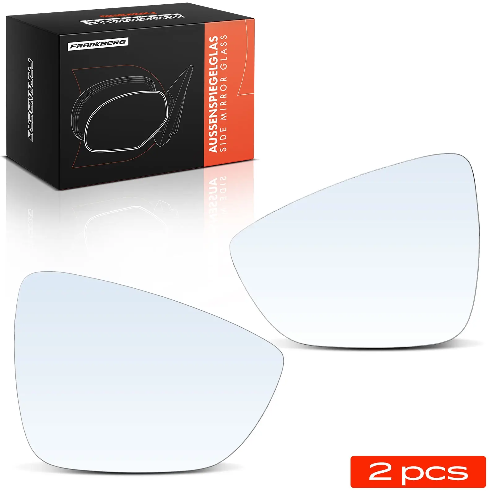 Spiegelglas, Außenspiegel Vorderachse Frankberg 5481FB0069007