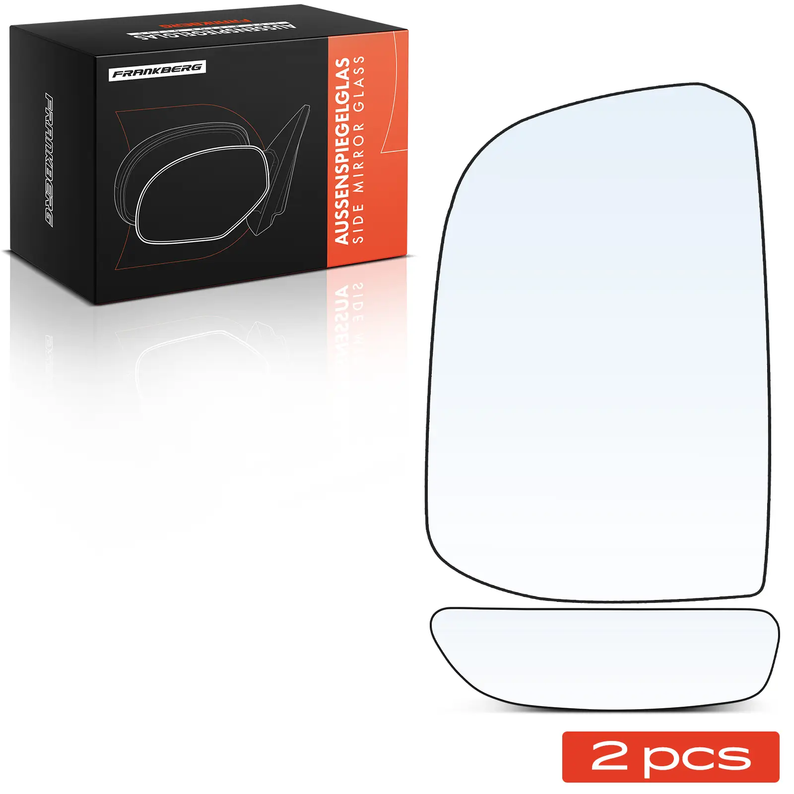 Spiegelglas, Außenspiegel Vorderachse Frankberg 5481FB0069032