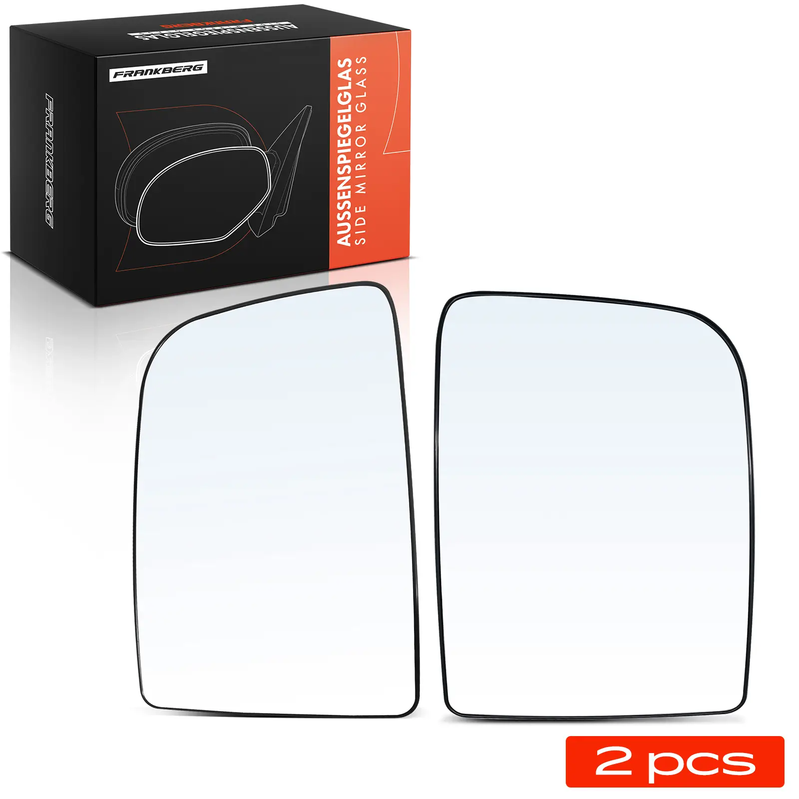 Spiegelglas, Außenspiegel Vorderachse Frankberg 5481FB0069062