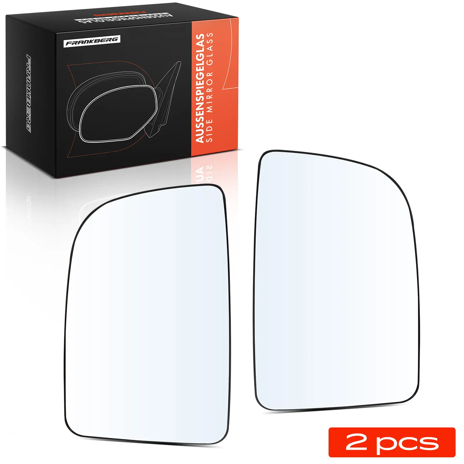 Spiegelglas, Außenspiegel Vorderachse Frankberg 5481FB0069066