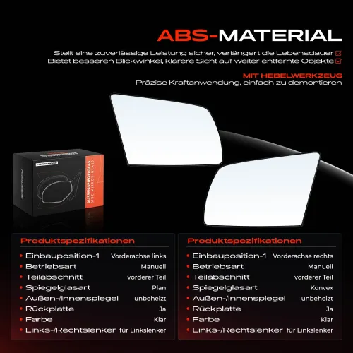 Spiegelglas, Außenspiegel Vorderachse Frankberg 5481FB0069084 Bild Spiegelglas, Außenspiegel Vorderachse Frankberg 5481FB0069084