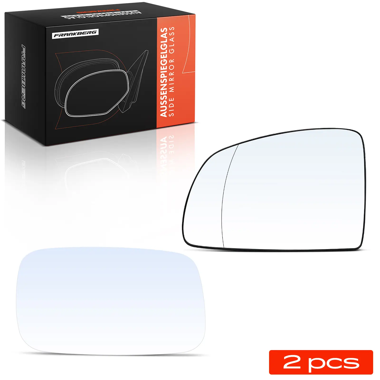 Spiegelglas, Außenspiegel Vorderachse Frankberg 5481FB0069088